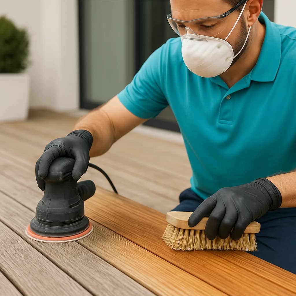 LZ Pressure Cleaning deck and wood restoration services - Miami