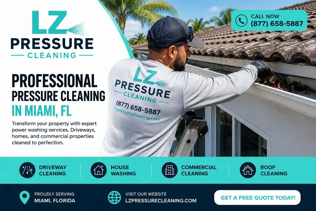 Why Do Gutters Overflow During Miami Rainstorms? Common Causes and Solutions 4 Professional and Reliable Gutter Cleaning Services in a Miami, FL. They will stop the gutters overflow.